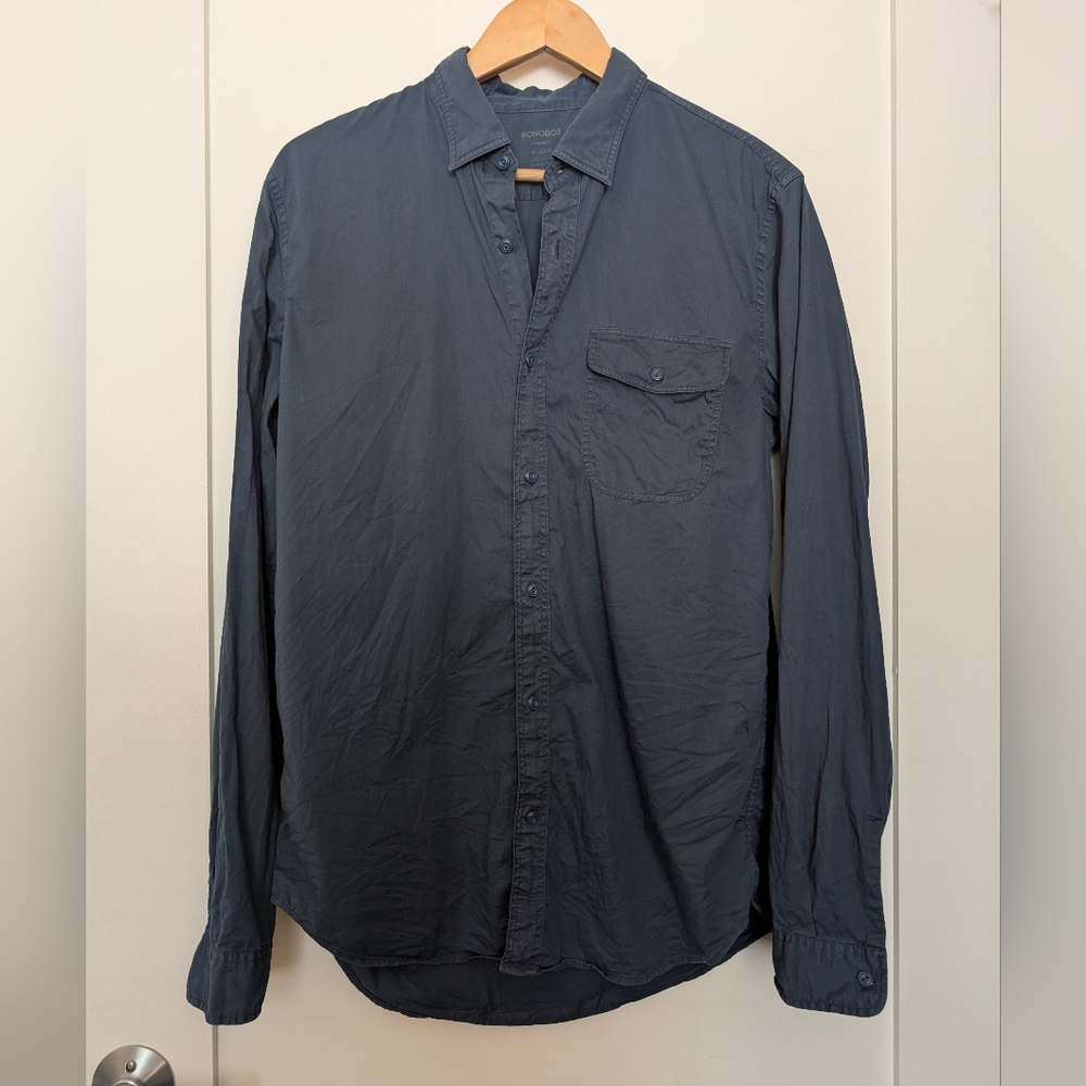 Bonobos Shirt - Navy Blue (Long)